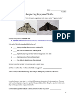 Evolution Inquiry Peppered Moths