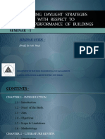 Optimizing Daylight Strategies With Respect To Thermal Performance of Buildings