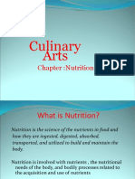 Culinary Arts: Chapter:Nutrition