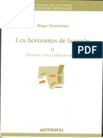 Los Horizontes de La Razon II. Historia y Necesidad de Utopía