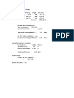 CP Design OD (In) OD (MM) Length Area (m2)