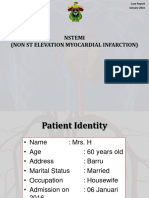 Nstemi (Non ST Elevation Myocardial Infarction)