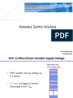 Ariable Upply Oltage: Prof. Kaushik Roy at Purdue Univ