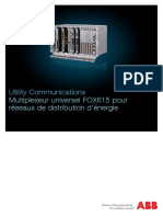 FOX615 Universal Multiplexer For Utility Networks - Francais - Low