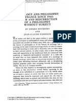 Bourdieu & Passeron - Sociology and Philosophy in France Since 1945, 1967