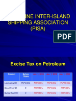 Excise Tax Effect On Petroleum by Atty Pedro Aguilar, Executive Director of The Philippine Inter-Island Shipping Association