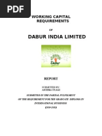 DABUR Working Capital Finance Auto Saved)