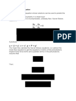 U U + U' V V' P P + P': Orr-Sommerfeld Equation