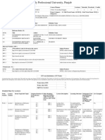 Course Code Course Title Course Planner Lectures Tutorials Practicals Credits