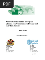 Malawi 2009 STEPS Report PDF