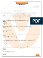 Mathematics: Section - A