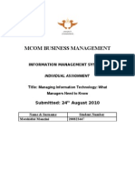 Infor System Final Assay