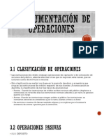 Instrumentación de Operaciones