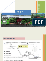 Planning & Design Minihydro Power Plant