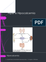 Hipo e Hipercalcemia