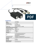 DH-PFM800: Passive HDCVI Balun