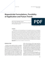 Biopesticide Formulations