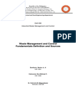 Waste Management and Control Fundamentals Definition and Sources