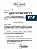 DAO 2010-09 - Providing For The Classification and Reporting Standards of Exploration Results, Mineral Resources and Ore Reserves