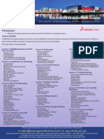 Solidworks Essentials Course Outline