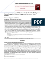 Learning Mathematics and Differentiated Instruction in The Philippines: A Phenomenographical Study On Struggles and Successes of Grade 7 Students