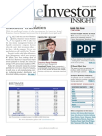 1 - Value Investor Insight - 26-11-2008 - Interview With Bestinver S Fund Managers