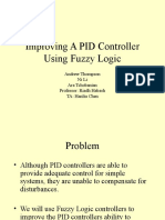 Improving A PID Controller Using Fuzzy Logic