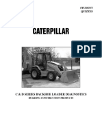 C & D Series Backhoe Loader Diagnostics: Service Training