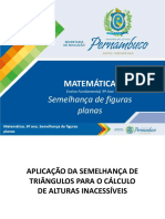 Semelhança de Figuras Planas