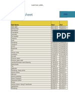 Construction Residential Timeline Template