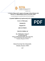 Research Proposal For Pre Registaration Colloquim REVA UNIVERSITY