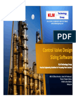 KLM Control Valve Program Overview