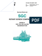 Frick-Rotary Screw Comp Models SGC 193 233 283 SGCB SGCH 355 Service Parts List