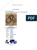 Snake: From Wikipedia, The Free Encyclopedia