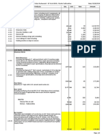 Demolition Works: Particular Qty Unit Rate Amount