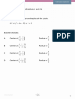 15 Finding Center and Radius of A Circle