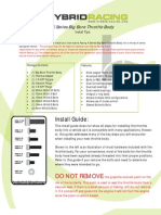 K Series Throttle Body Install Guide