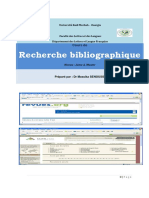 Cours de Recherche Bibliographique PDF