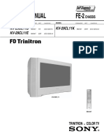 Sony KV 29cl11k SM PDF