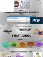 SSI3013 Information and Communication Technology in Science: Name Matric Number