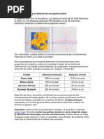 La Circunferencia y La Radiación de Una Planta Nuclear