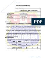 Programación Anual 1°