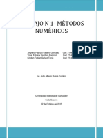 Metodos Numerico Trabajo N 1