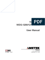 User Manual Thermox WDG-1200/1210/Insitu AMETEK