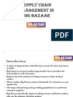 Supply Chain Management in Big Bazaar