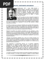 MONOGRAFIA de Jose Maria Arguedas