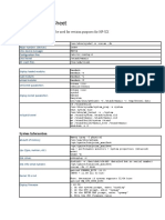 HP Unix Cheat Sheet