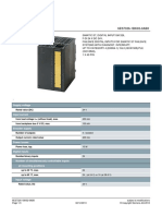 Product Data Sheet 6ES7326-1BK02-0AB0: Supply Voltage