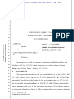 Apple v. Samsung - Order Re Daubert Motions