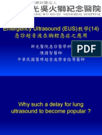 990916 EUS教學 (14) 急診超音波在胸腔急症之應用